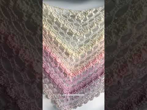 My new free shawl pattern is live!!! 🌸💗🤗 #crochet #yarn # #knitting #shorts