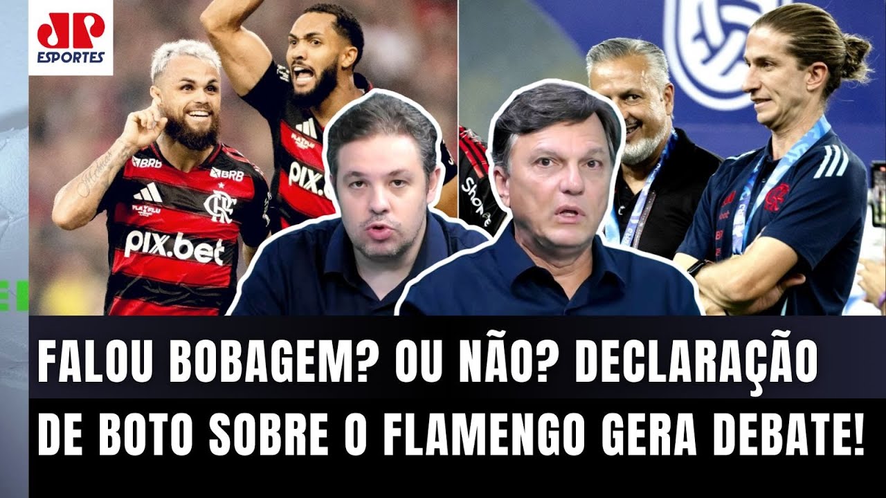 "ELE NÃO É BOBO, gente! Ele FALA ISSO sobre o Flamengo para..." OLHA o que PROVOCOU DEBATE!