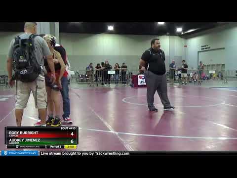 Schoolboy 77 Rory Burright Illinois Vs Audrey Jimenez Arizona