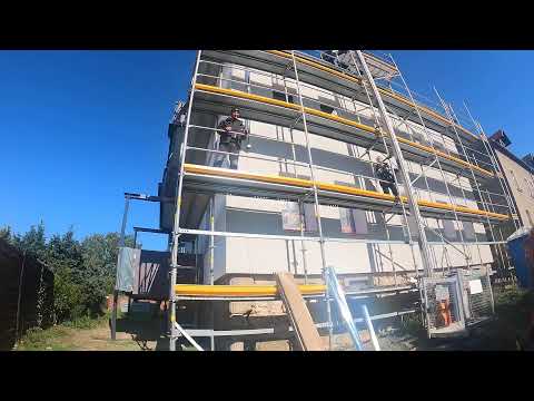 Fallrohre bauen Teil 1 - 30.09.2025 - Dachsanierung Colditz