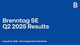 Brenntag SE – Q2 2025 Results Presentation
