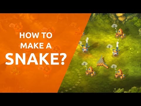 How to make a snake? | Mushroom Wars 2