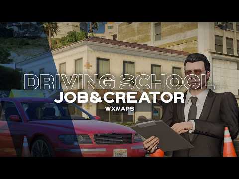 Driving School Job Script FiveM Scripts video preview by WXMAPS