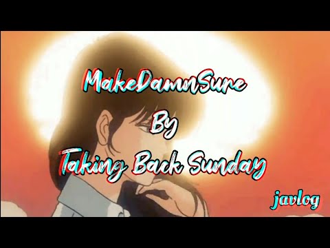 MakeDamnSure | Taking Back Sunday | Aesthetic Lyrics
