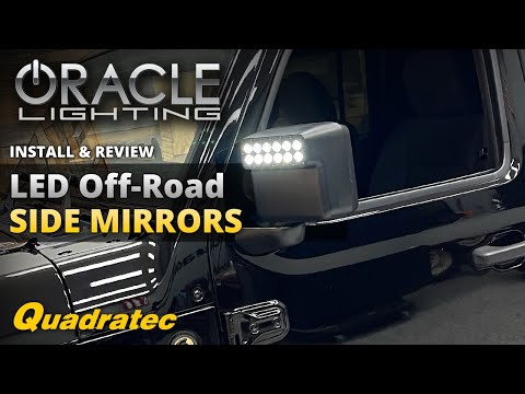Oracle Lighting LED Off Road Side Mirror Lights for Jeep Wrangler JL & Gladiator JT
