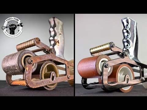 Rusty Vintage Tape GUN  Restoration