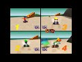 Mario Kart 64 The 4 CRAZY CPU BATTLE IN EXTRA MUSHROOM CUP