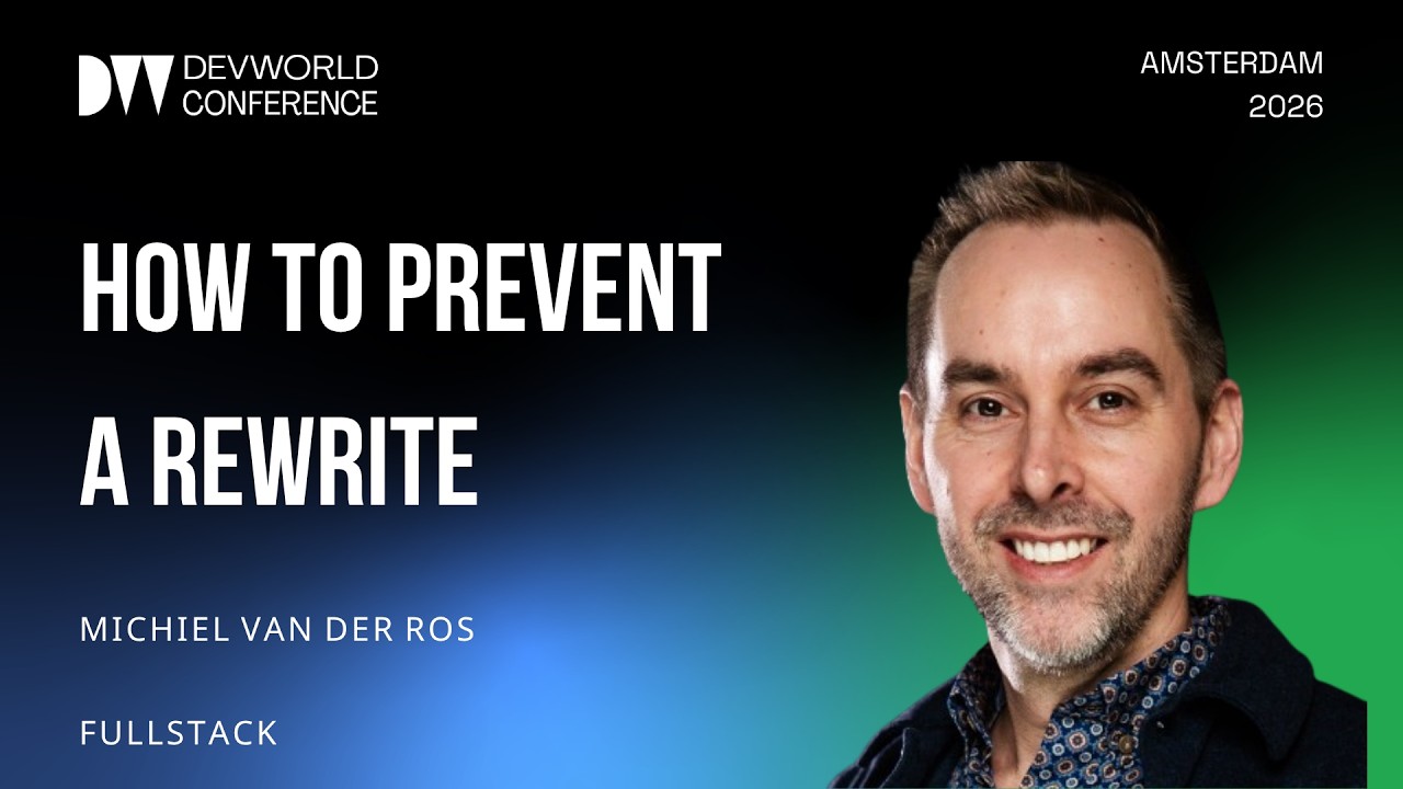 Michiel van der Ros - How to prevent a rewrite