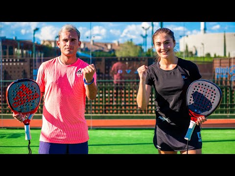 A 19-YEAR-OLD GIRL WILL BE BETTER THAN MARTITA ORTEGA AT PLAYING PADEL!!?? ft. Marina Lobo