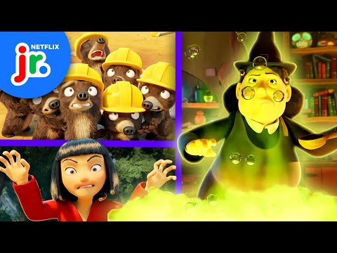Die Hexenhaus-Falle?! 🍭 Die 7 Bären | Netflix Jr.