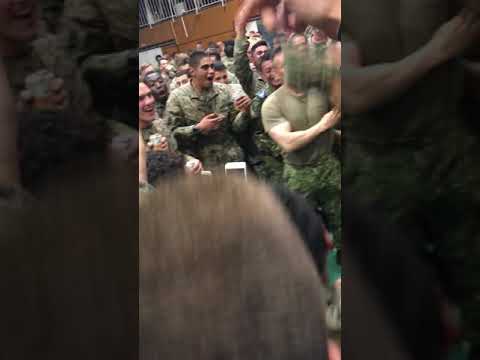 Marine vs Japanese soldier.