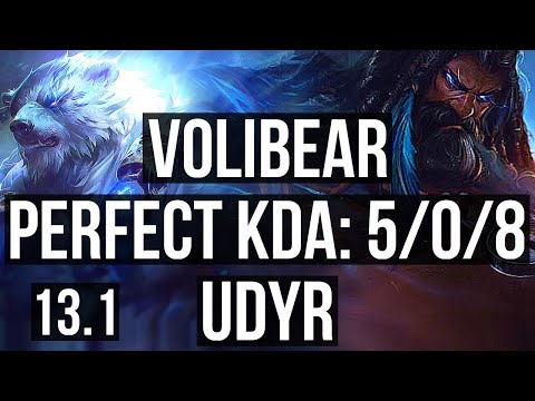 VOLI vs UDYR (JNG) | 5/0/8 | EUW Grandmaster | 13.1