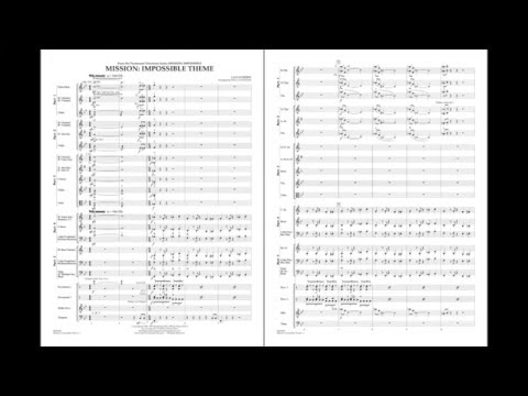 Mission: Impossible Theme by Lalo Schifrin/arr. Paul Lavender