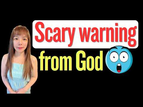 😱SCARY WARNING! God asks you to do 2 things, or you'll lose many things! #propheticword #wordofgod