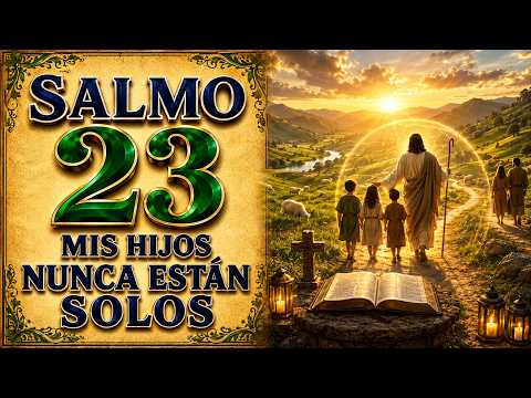 SALMO 23 PARA TUS HIJOS | JESÚS accompanies Y protects them