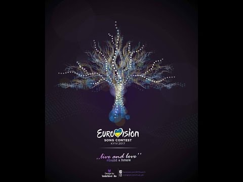 Eurovision 2017 Logo - Flags (All 43 countries)