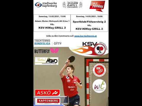 TT 2.Bundesliga: Flötzersteig-KSV Tisch 2