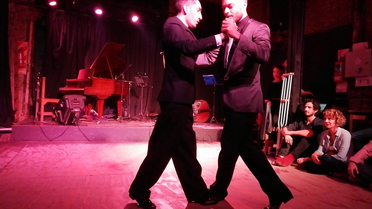 El Chino Necchi y José Peluaga en Milonga Paquita 1/3