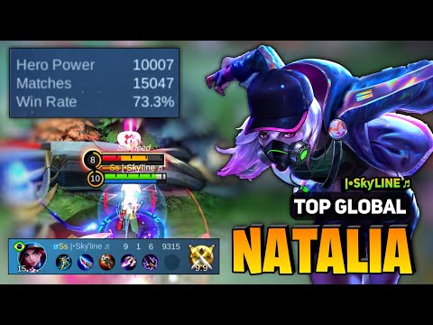 15.000 MATCH! Natalia Best Build 2023 [ Natalia Top Global Gameplay ] |•Sƙƴline ♬ - Mobile Legends