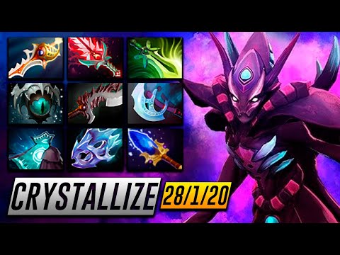 Crystallize Spectre [28/1/20] OWNAGE - Dota 2 Pro Gameplay [Watch & Learn]