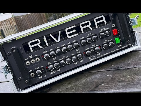 Rivera TBR-1 2x60w All Tube STEREO + Footswitch w/Case image 12