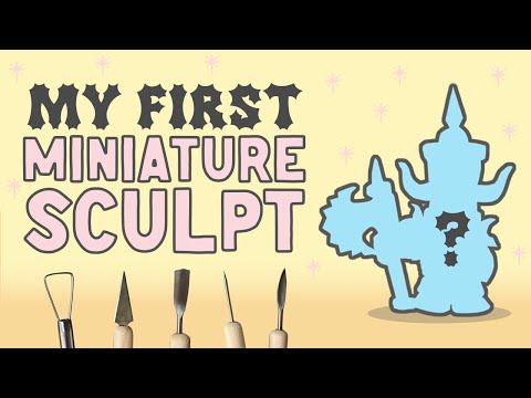 My first attempt sculpting a miniature