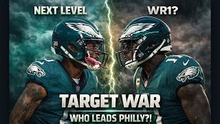 Eagles WR Civil War?! AJ Brown Future + DeVonta WR1 Debate LIVE