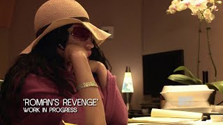 Nicki Minaj writing and recording Roman&#39;s Revenge (FULL HD)