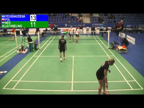 Swedish Masters 2016 - XDQF - Robert Mateusiak/Nadiezda Zieba vs. Ruben Jille/Iris Tabeling