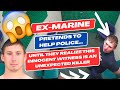 Ex-Marine Pretends to Help Police Until They Realize This Innocent Witness is an Unexpected Killer