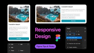 Download the video "Responsive Card Component UI Design in Figma tricks & tips"