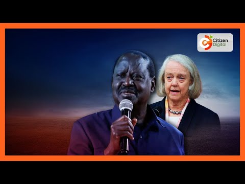 Raila Odinga slams US Ambassador to Kenya Meg Whitman
