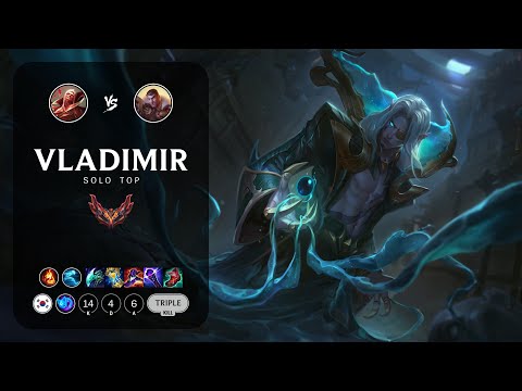 Vladimir Top vs Jayce - KR Grandmaster Patch 13.4