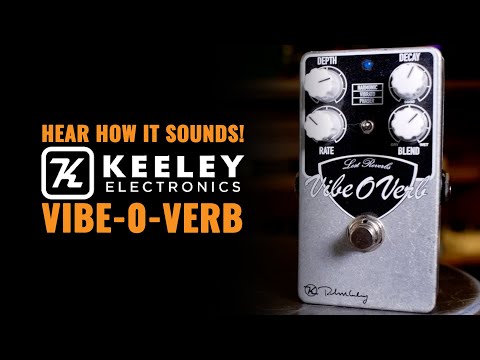 Keeley Vibe-O-Verb Reverb Pedal image 3