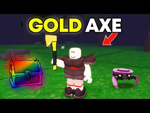 The NEW METEOR AXE is INSANE in 99 Nights in the Forest!