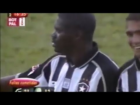 Botafogo 3x1 Palmeiras - Brasileiro 2001 (Globo)