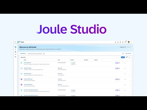 Boost Business Efficiency with Joule Studio | Kinetic Typography Explainer | SAP