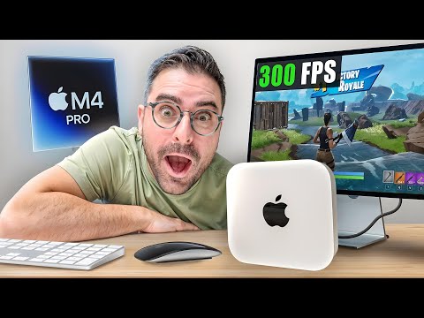 I BOUGHT the MAC MINI with M4 PRO (GAMING test!)