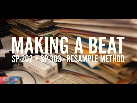 Making a beat with the Boss SP-202 and SP-303 - Resample Method