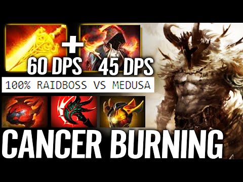 🔥 Centaur WTF BURNING META — Radiance + Cloak of Flames CANCER 105 DPS vs Medusa Dota 2 Pro