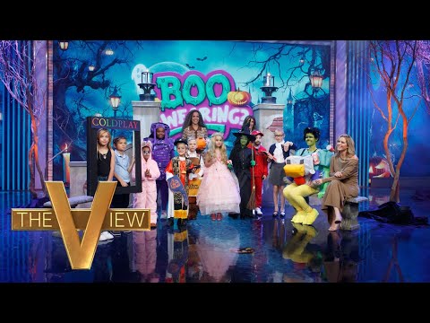 The Kids Of ‘The View' Show Off Their Hot Topic Halloween Costumes | The View