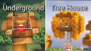 3 Simple Starter Bases for Beginner in Survival Minecraft