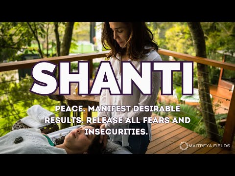 Shanti (Reiki Symbol) to Achieve Calmness, Release Worries and Manifest / Maitreya Reiki™
