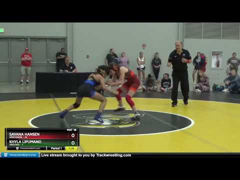 97 Lbs Round 3 (6 Team) - Savana Hansen, Wisconsin Vs Khyla Lipumano, Arizona 6cd0