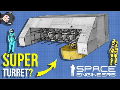 Why custom turrets on a ship is a bad idea, Space Engineers - applies to ball turret too