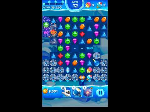 Jewel Pop Mania:Match 3 Puzzle Level 200 ( Ice Cream Town Episode ) - Walkthrough ( No Booster )