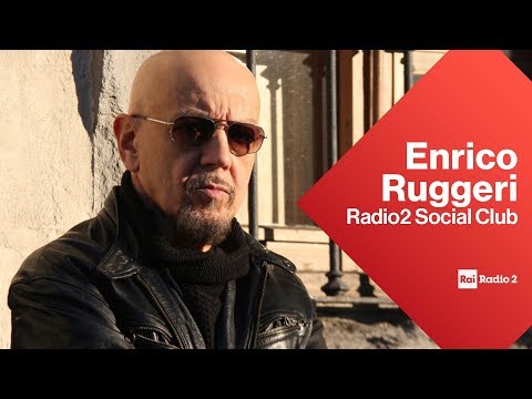 Enrico Ruggeri a Radio2 Social Club  - Diretta del 13/03/2019