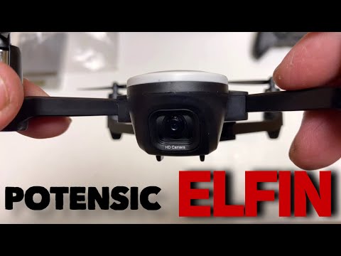 Potensic Elfin Foldable Drone with 2K Camera Setup and Review