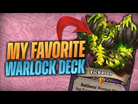 This is my FAVORITE Warlock Deck Right Now - Tickatus Warlock - Hearthstone Alterac