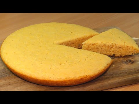 【Best】 Skillet Cornbread (No Oven) | Stovetop Cornbread | Quick & Easy recipe